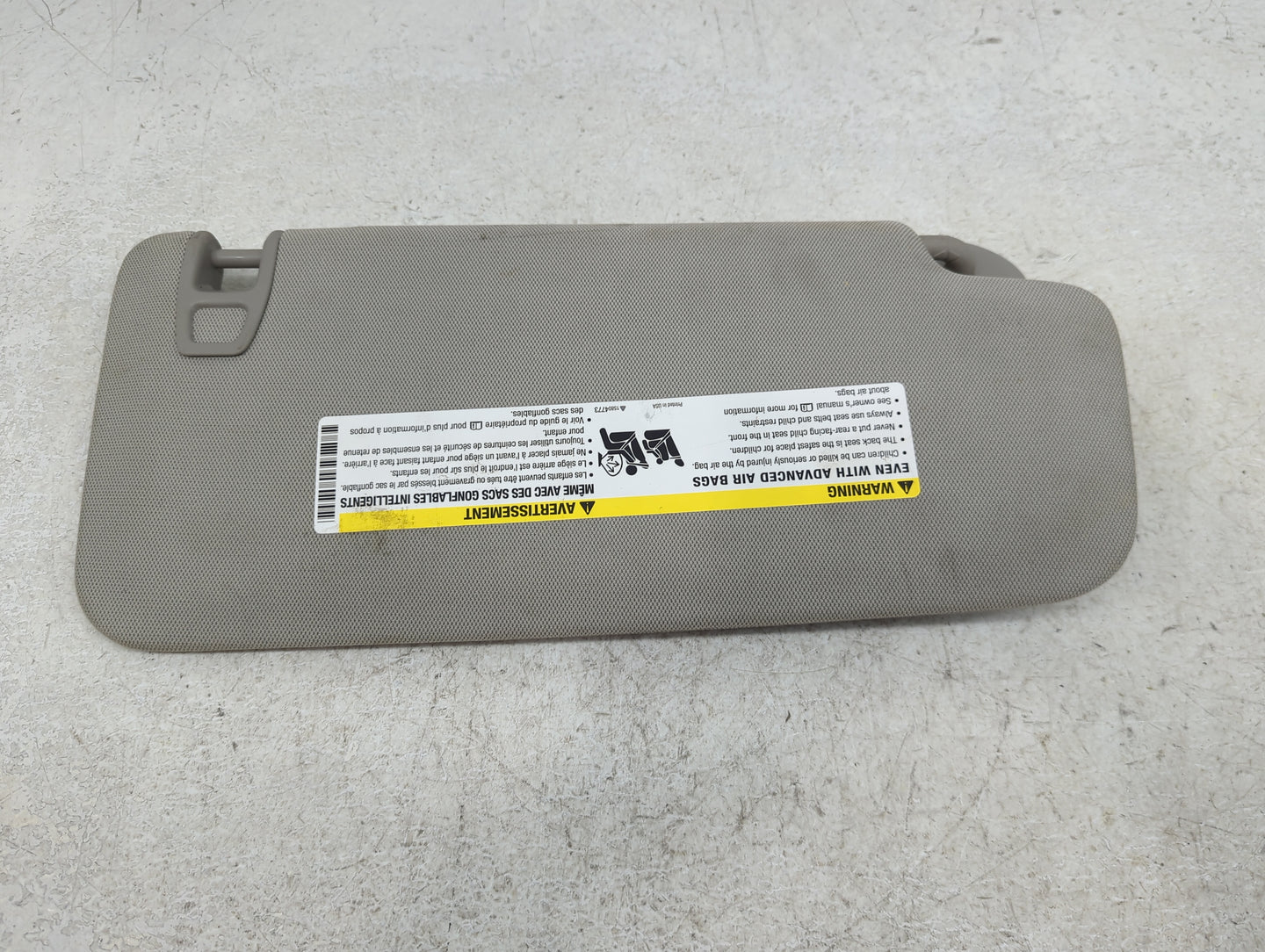 2010-2017 Chevrolet Equinox Sun Visor Shade Replacement Driver Left Mirror Fits Fits 2010 2011 2012 2013 2014 2015 2016 2017