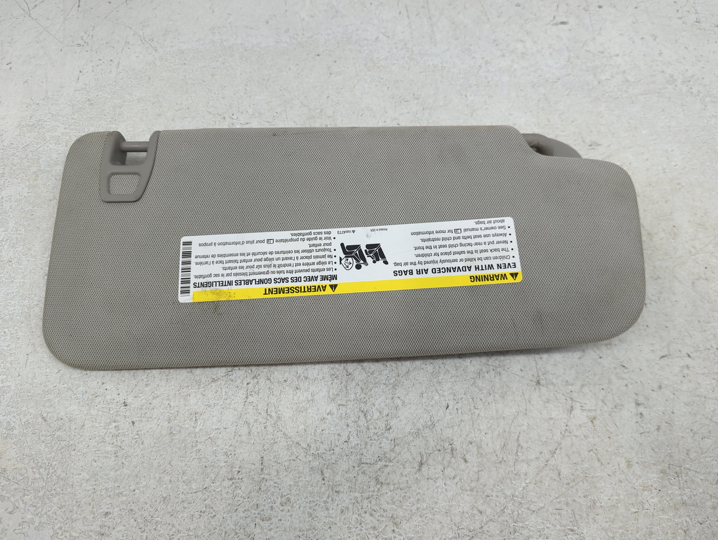 2010-2017 Chevrolet Equinox Sun Visor Shade Replacement Driver Left Mirror Fits Fits 2010 2011 2012 2013 2014 2015 2016 2017