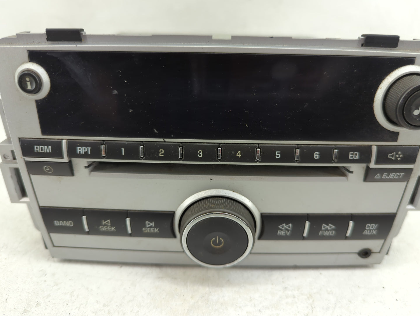 2008 Chevrolet Equinox Radio AM FM Cd Player Receiver Replacement Fits OEM Used Auto Parts - Oemusedautoparts1.com