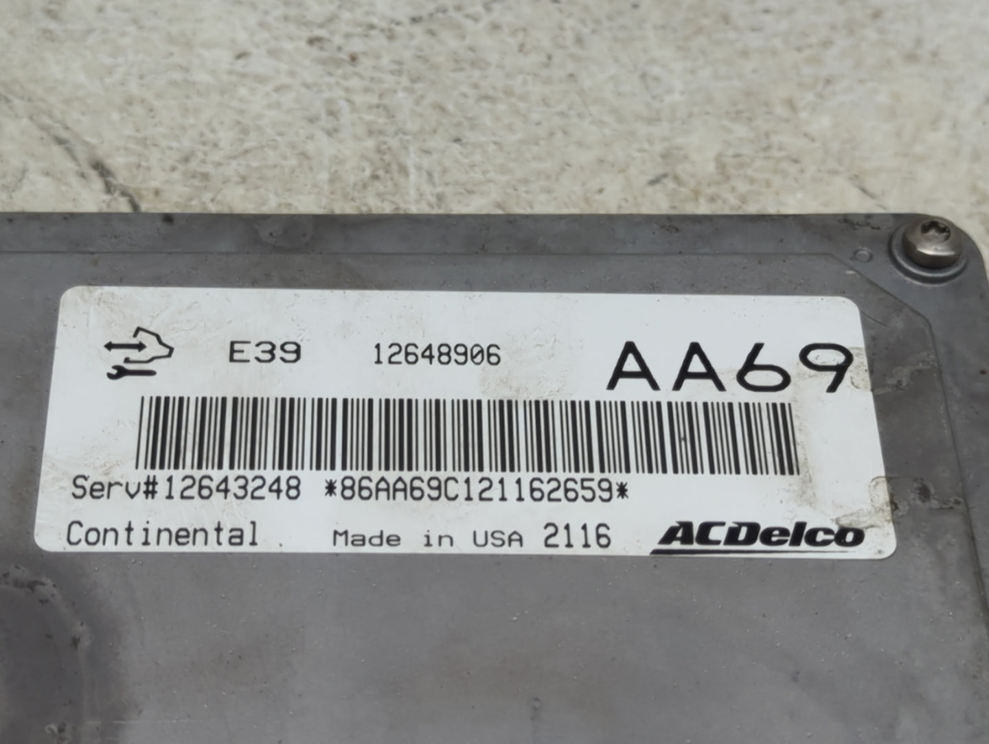2012 Chevrolet Equinox PCM Engine Control Computer ECU ECM PCU OEM Fits Fits 2013 2014 2015 2016 OEM Used Auto Parts - Oemus