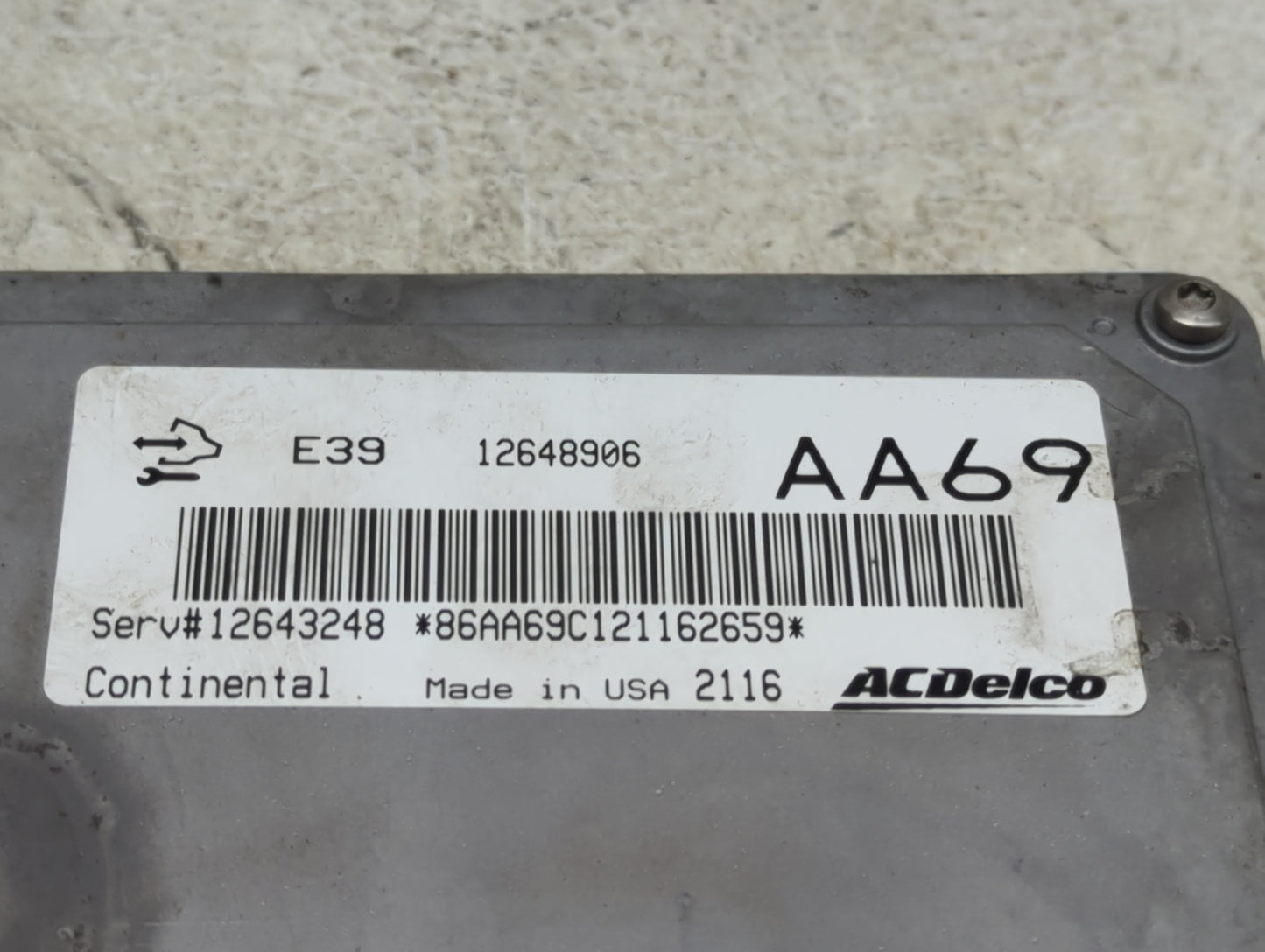 2012 Chevrolet Equinox PCM Engine Control Computer ECU ECM PCU OEM Fits Fits 2013 2014 2015 2016 OEM Used Auto Parts - Oemus