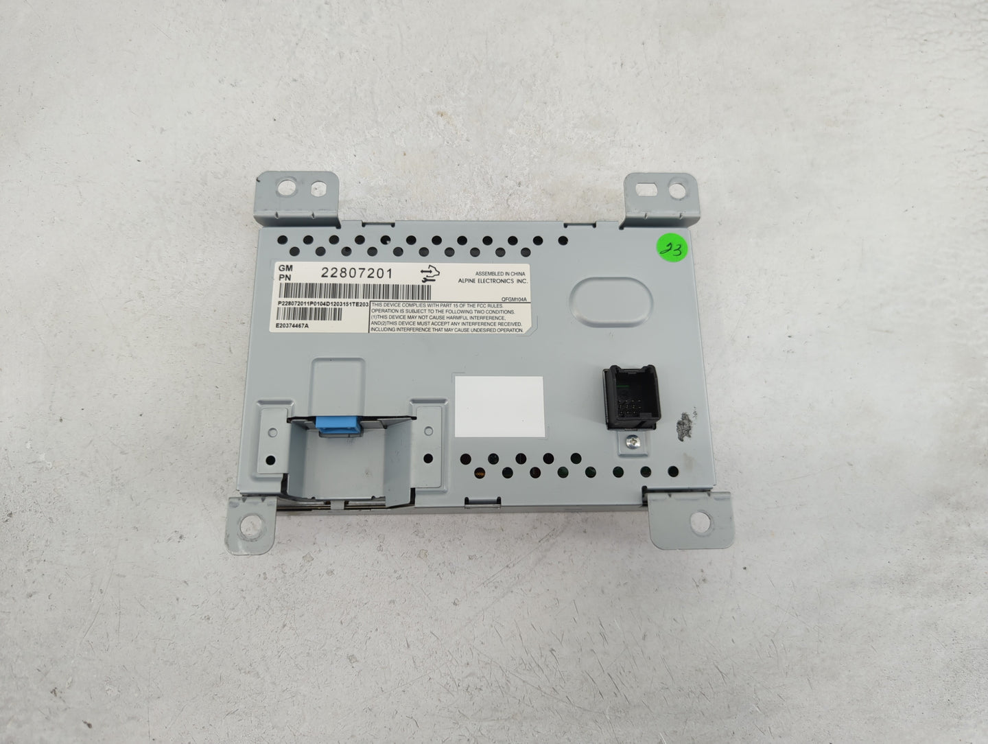 2012-2017 Chevrolet Equinox Information Display Screen - Oemusedautoparts1.com