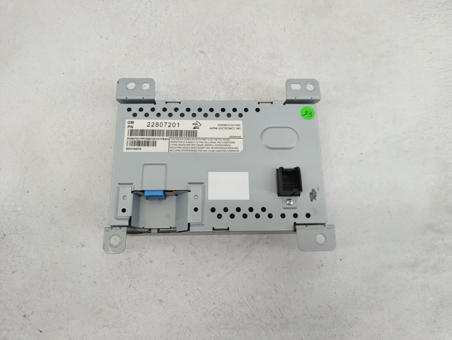 2012-2017 Chevrolet Equinox Information Display Screen - Oemusedautoparts1.com