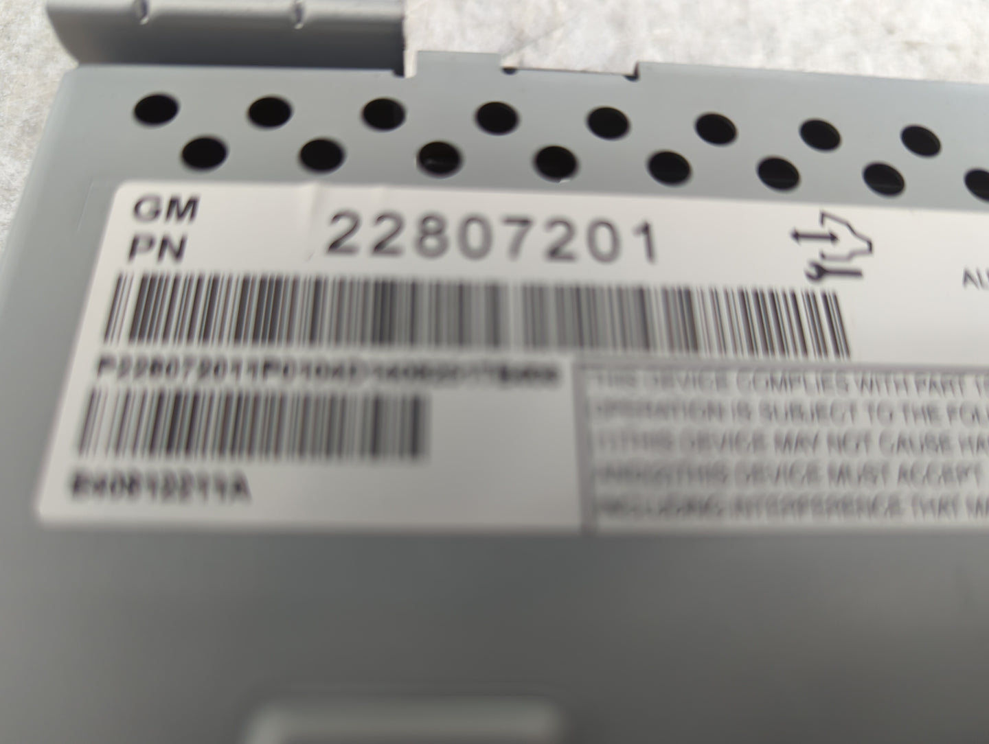 2012-2017 Chevrolet Equinox Information Display Screen 1135277 - Oemusedautoparts1.com