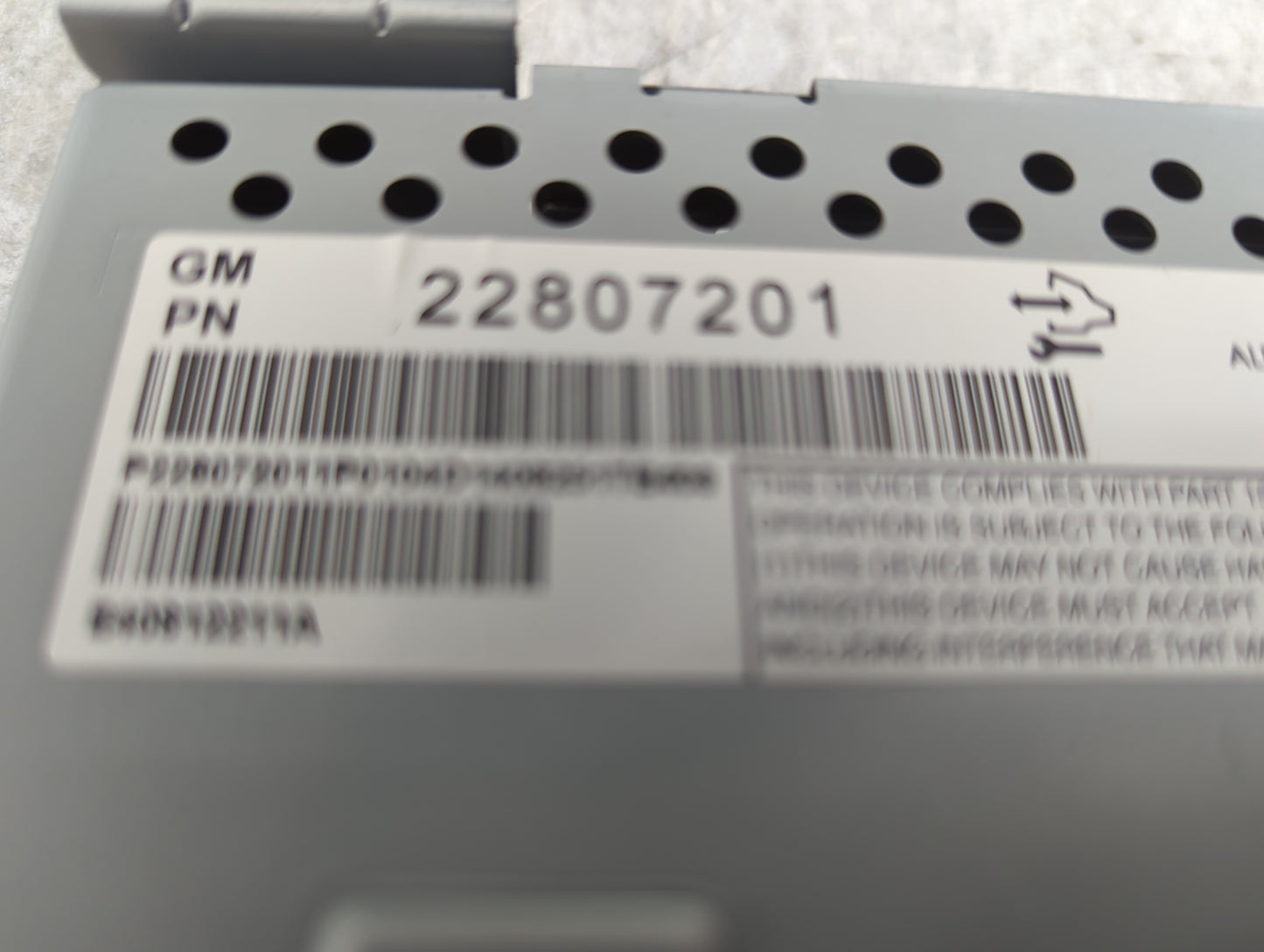 2012-2017 Chevrolet Equinox Information Display Screen 1135277 - Oemusedautoparts1.com