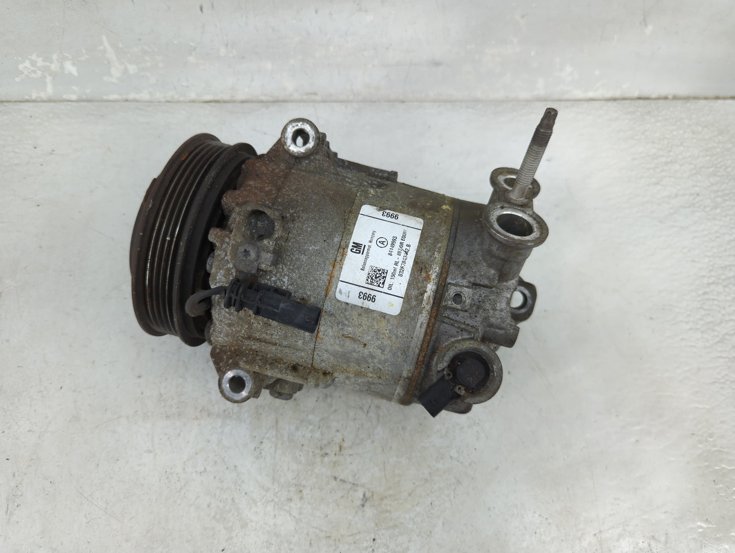 2015-2017 Chevrolet Equinox Air Conditioning A/c Ac Compressor Oem - Oemusedautoparts1.com
