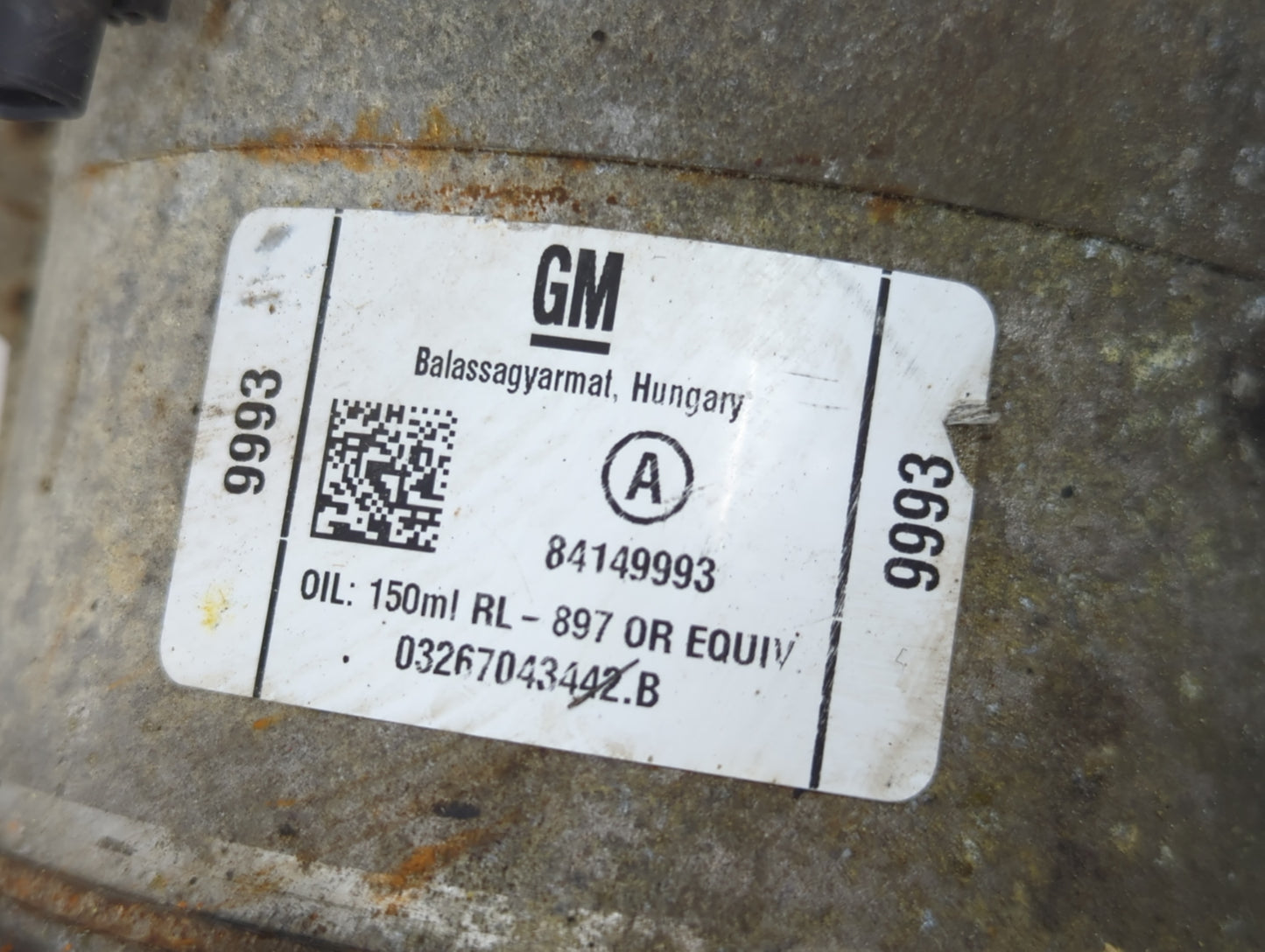 2015-2017 Chevrolet Equinox Air Conditioning A/c Ac Compressor Oem - Oemusedautoparts1.com