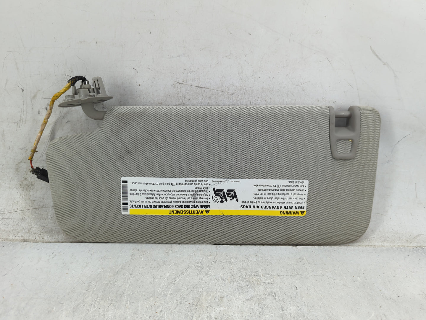2010-2017 Chevrolet Equinox Sun Visor Shade Replacement Passenger Right Mirror Fits Fits 2010 2011 2012 2013 2014 2015 2016 
