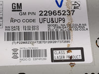 2013 Chevrolet Equinox Radio AM FM Cd Player Receiver Replacement Fits OEM Used Auto Parts - Oemusedautoparts1.com