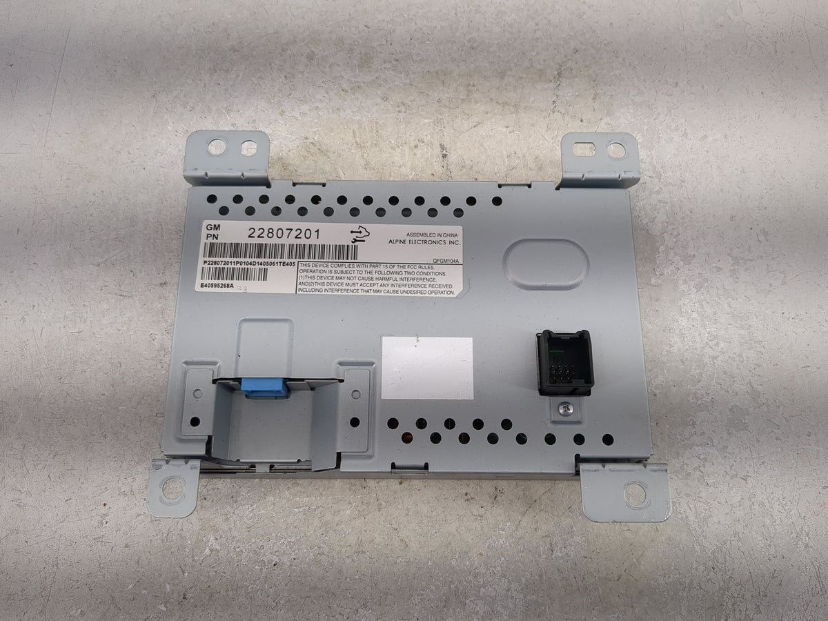 2012-2017 Chevrolet Equinox Information Display Screen 1174839 - Oemusedautoparts1.com