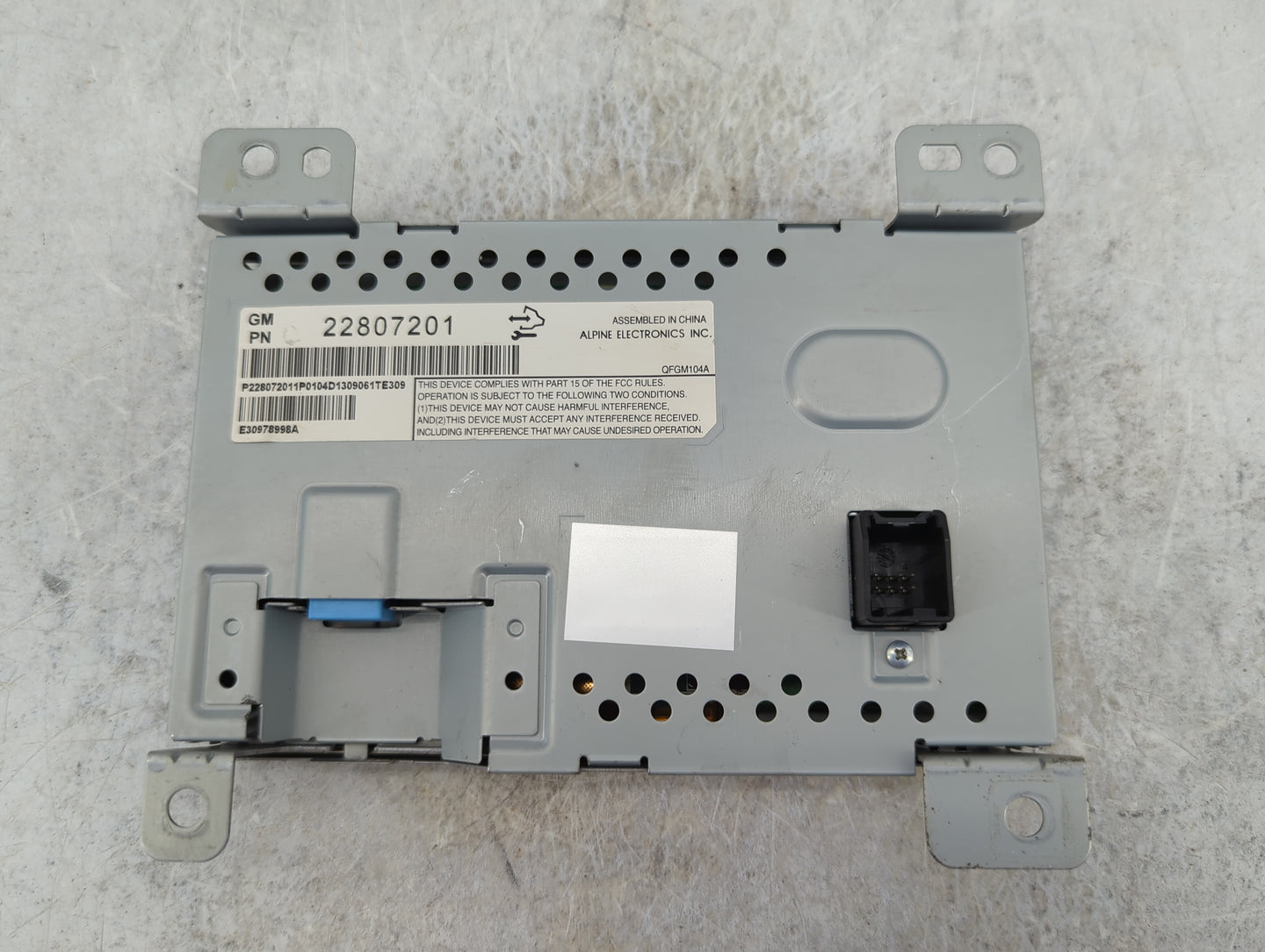 2012-2017 Chevrolet Equinox Information Display Screen 1175450 - Oemusedautoparts1.com