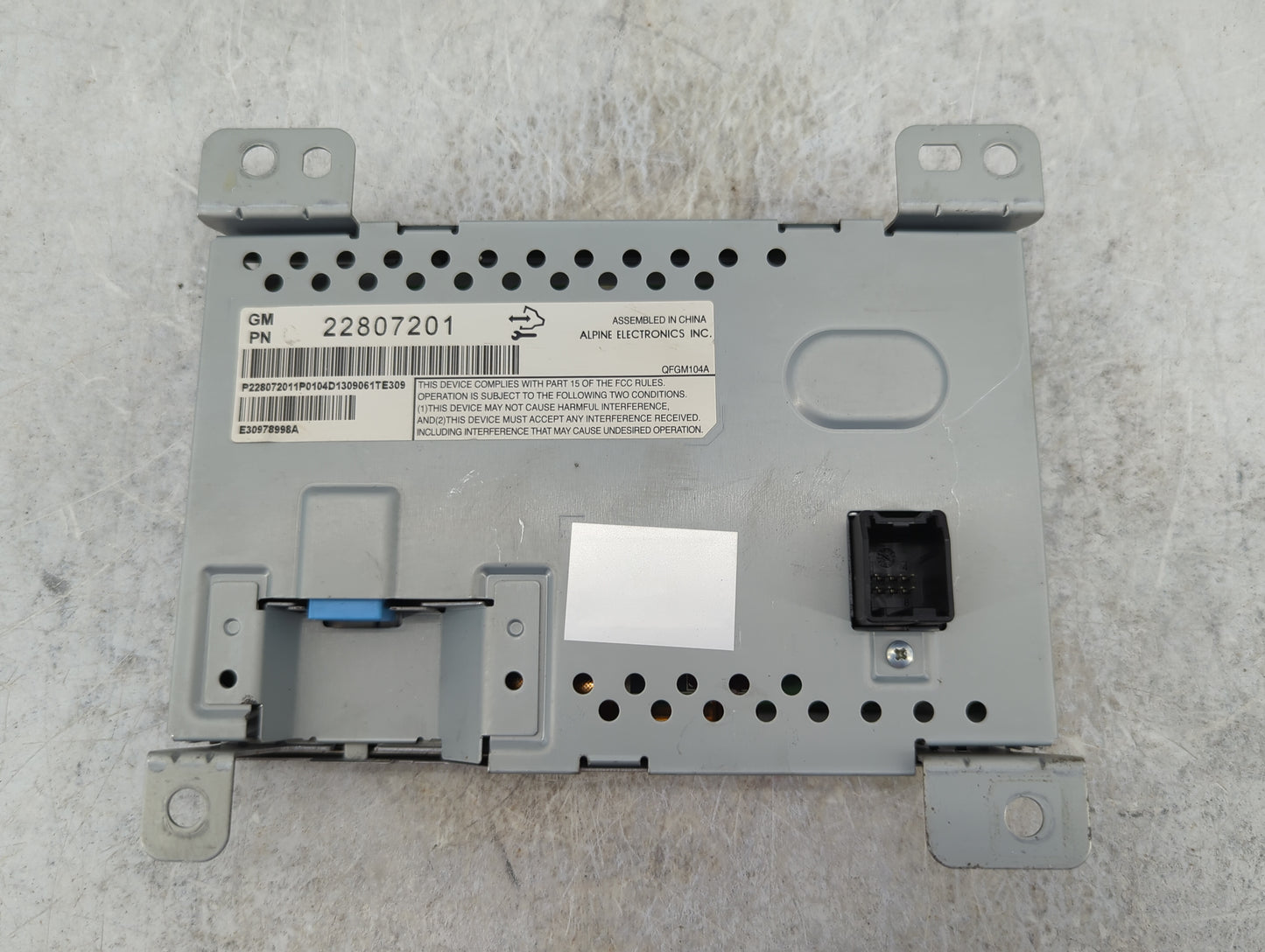 2012-2017 Chevrolet Equinox Information Display Screen 1175450 - Oemusedautoparts1.com