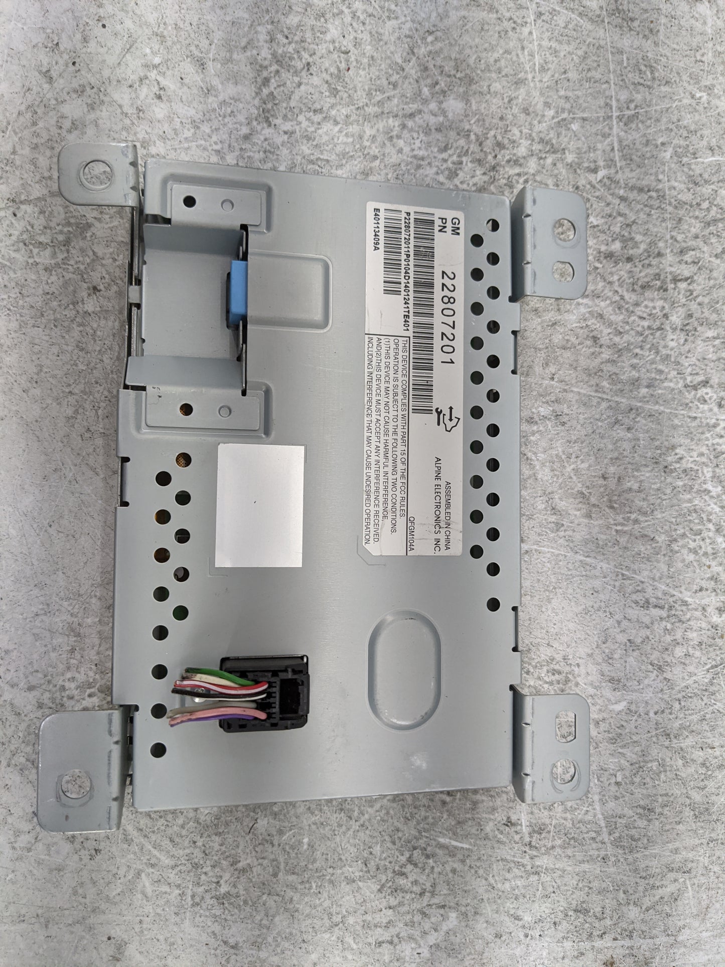 2012-2017 Chevrolet Equinox Information Display Screen 1221448 - Oemusedautoparts1.com