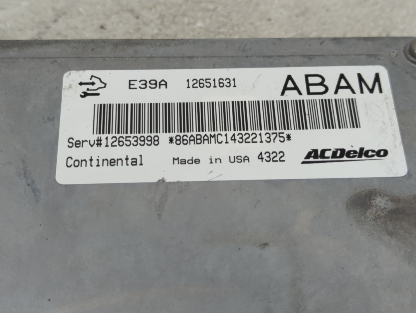 2013-2016 Chevrolet Equinox PCM Engine Control Computer ECU ECM PCU OEM Fits Fits 2013 2014 2015 2016 OEM Used Auto Parts - 