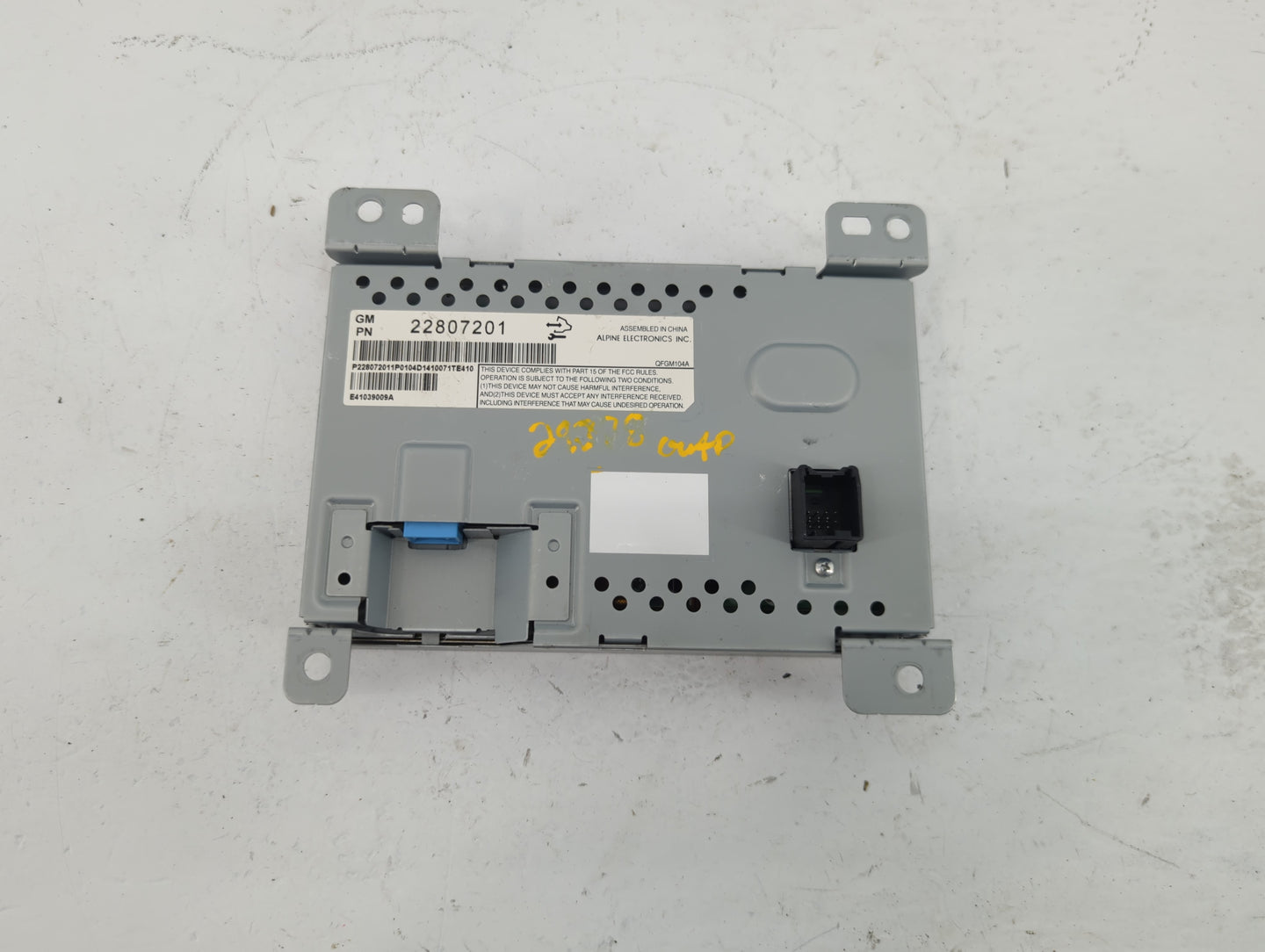 2015 Chevrolet Equinox Radio AM FM Cd Player Receiver Replacement Fits Fits 2014 2016 2017 OEM Used Auto Parts - Oemusedauto