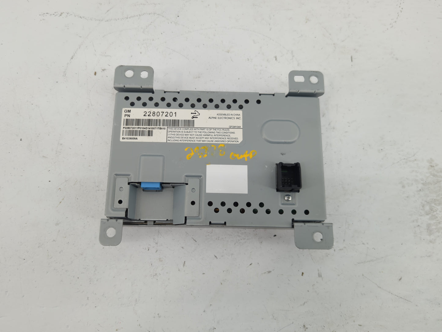 2015 Chevrolet Equinox Radio AM FM Cd Player Receiver Replacement Fits Fits 2014 2016 2017 OEM Used Auto Parts - Oemusedauto