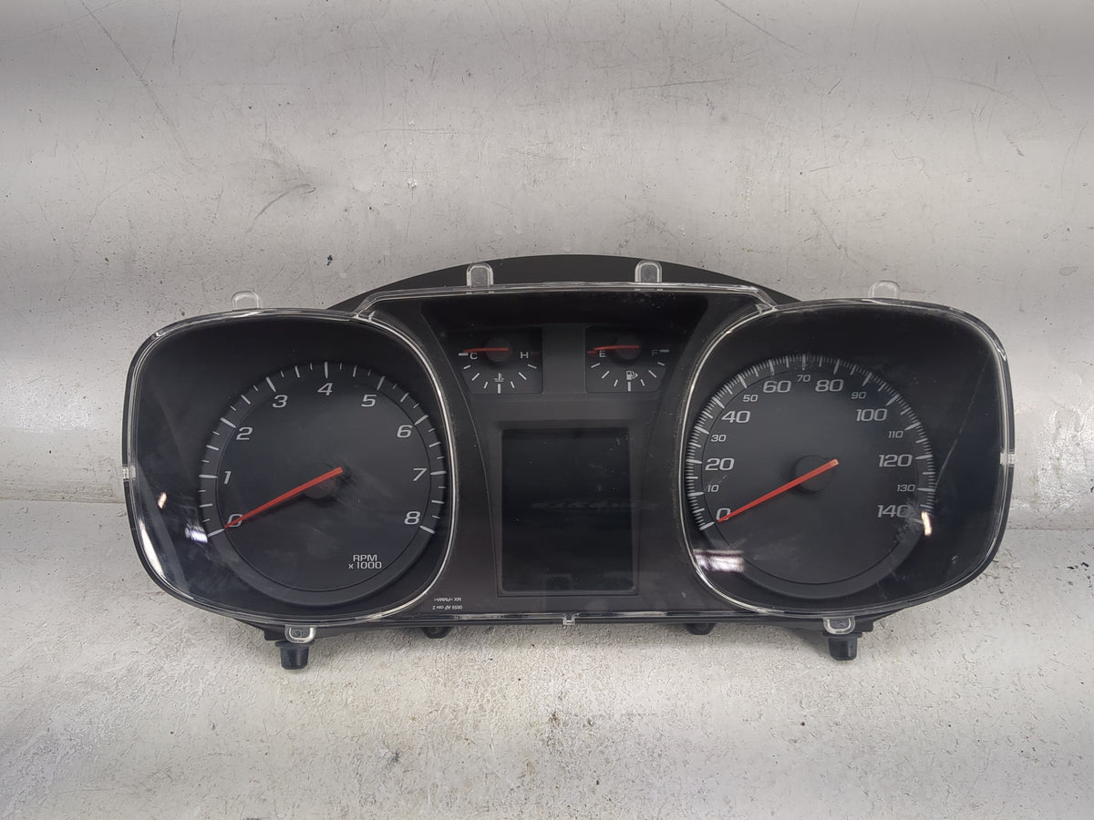 2012 Chevrolet Equinox Instrument Cluster Speedometer Gauges Miles:152K Fits OEM Used Auto Parts - Oemusedautoparts1.com