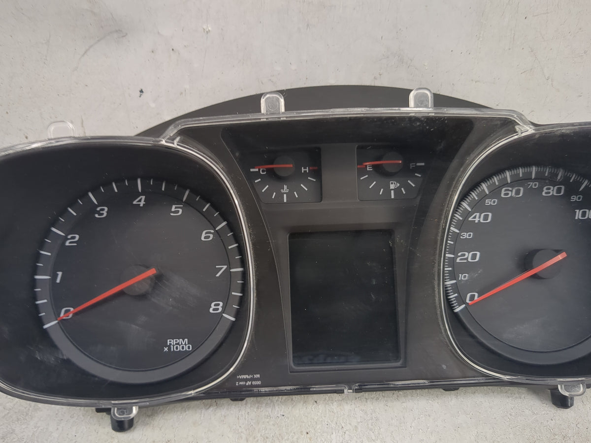 2012 Chevrolet Equinox Instrument Cluster Speedometer Gauges Miles:152K Fits OEM Used Auto Parts - Oemusedautoparts1.com
