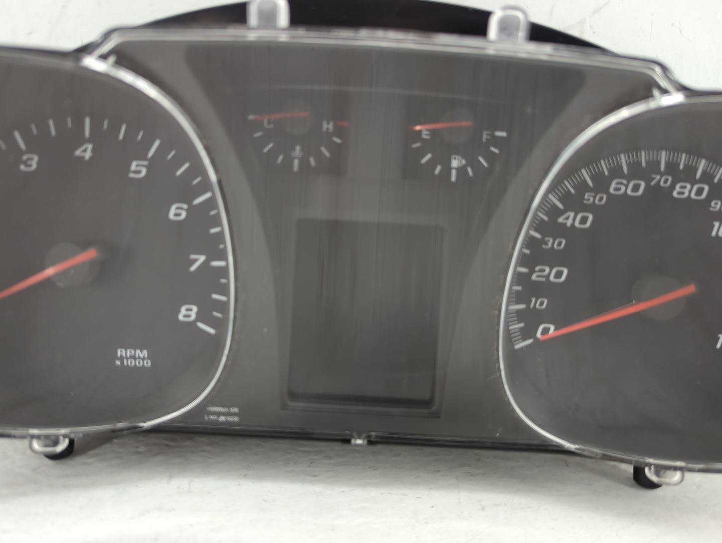 2012 Chevrolet Equinox Instrument Cluster Speedometer Gauges Fits OEM Used Auto Parts - Oemusedautoparts1.com