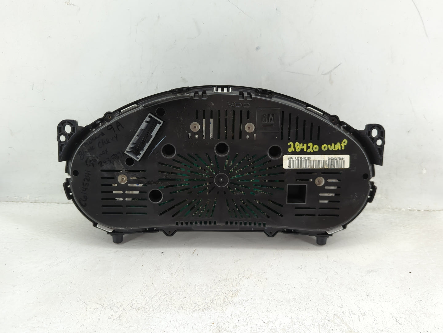 2012 Chevrolet Equinox Instrument Cluster Speedometer Gauges Fits OEM Used Auto Parts - Oemusedautoparts1.com