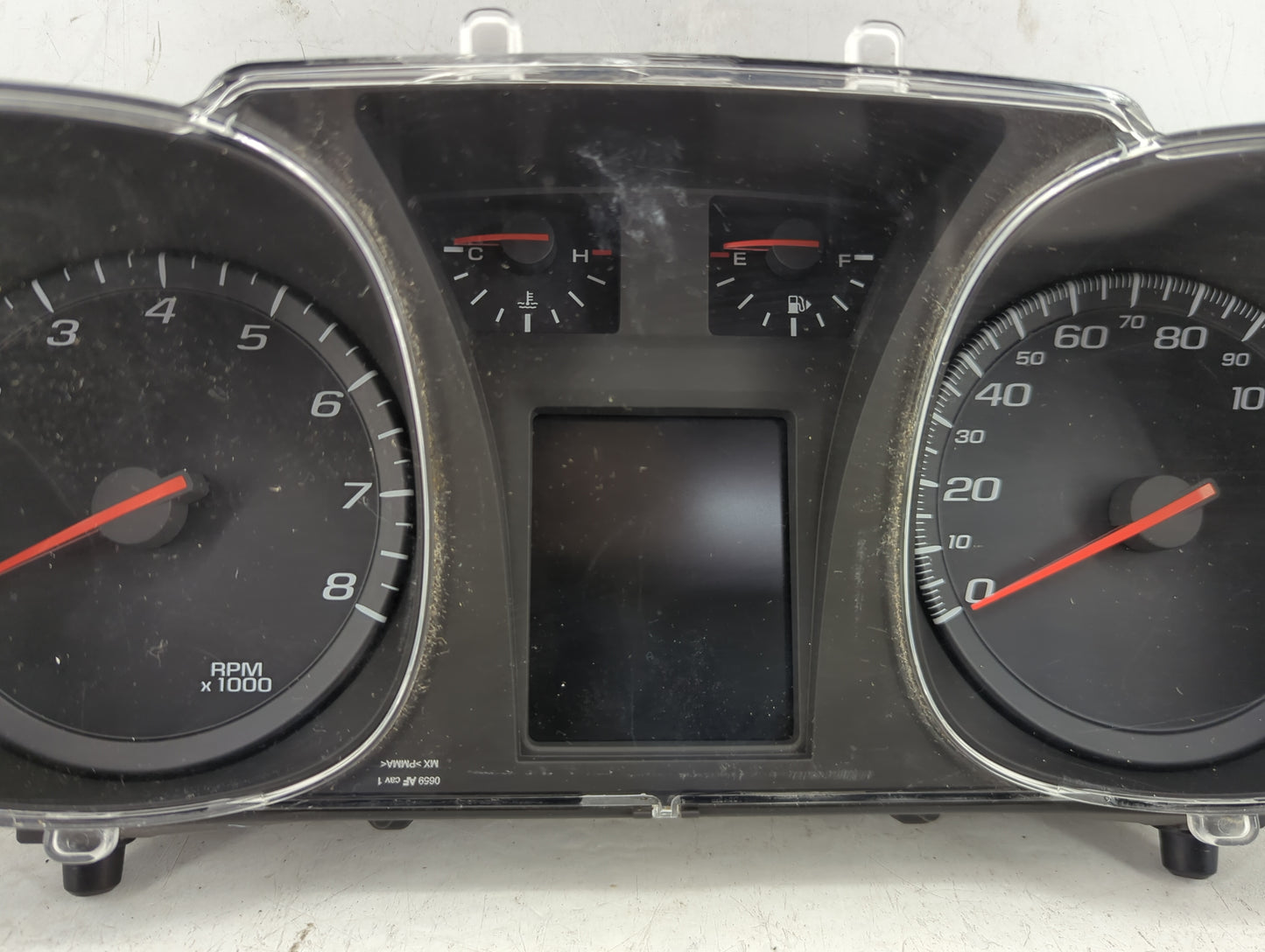 2011 Chevrolet Equinox Instrument Cluster Speedometer Gauges Fits OEM Used Auto Parts - Oemusedautoparts1.com