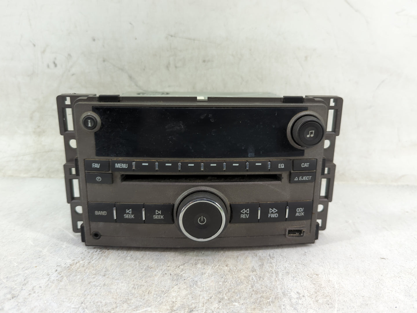 2009-2011 Chevrolet Hhr Radio AM FM Cd Player Receiver Replacement Fits Fits 2009 2010 2011 OEM Used Auto Parts - Oemusedaut