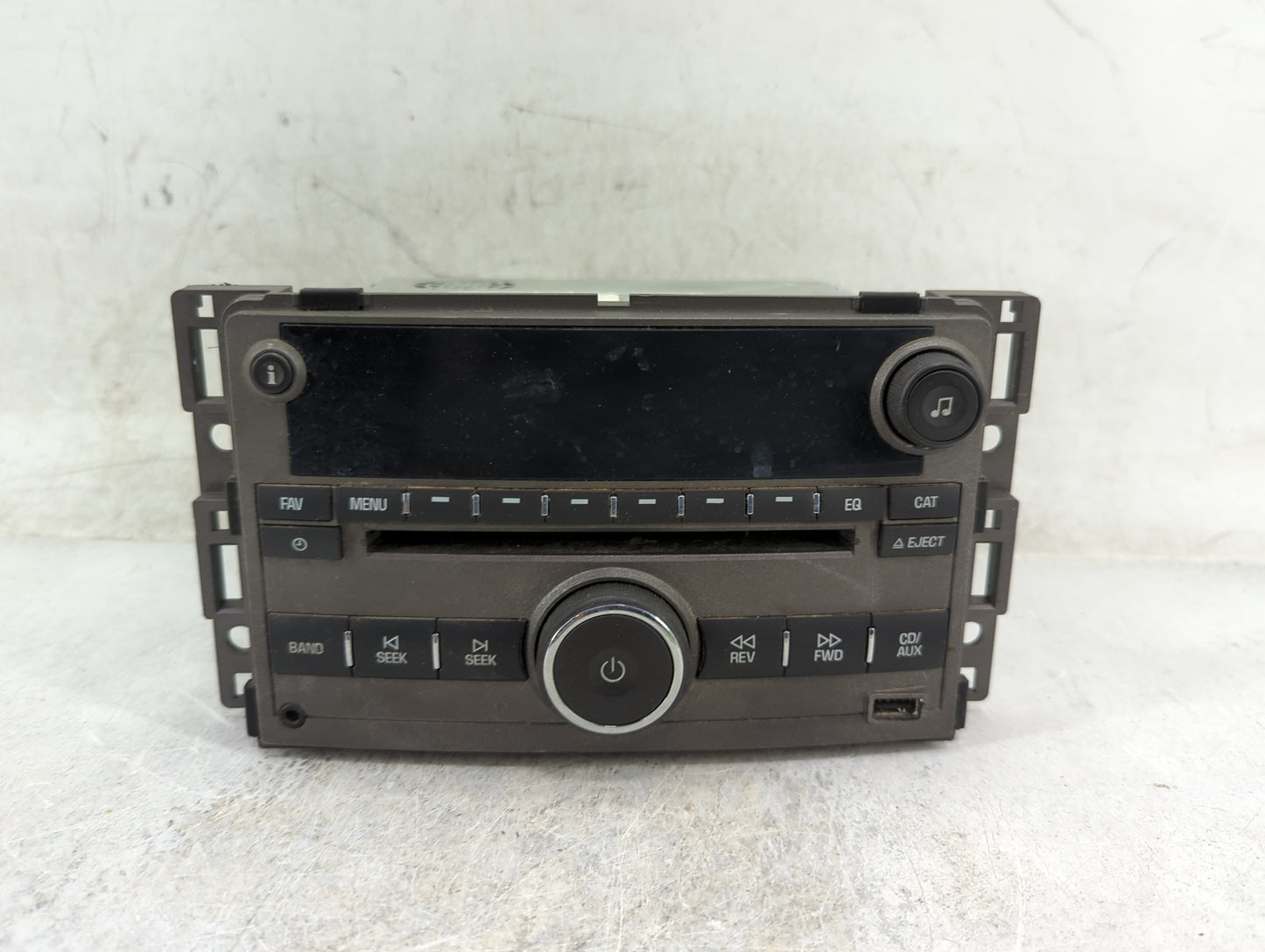 2009-2011 Chevrolet Hhr Radio AM FM Cd Player Receiver Replacement Fits Fits 2009 2010 2011 OEM Used Auto Parts - Oemusedaut