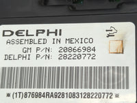 2010-2011 Chevrolet Hhr Body Control Module Bcm Inner Cabin Fuse Box 1152833 - Oemusedautoparts1.com