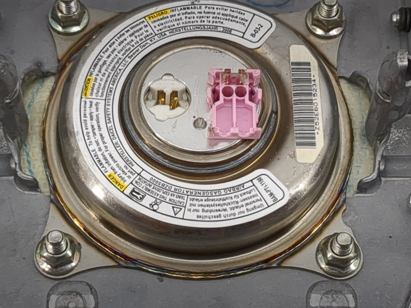 2006-2011 Chevrolet Hhr Air Bag Driver Left Steering Wheel Mounted 5026504 - Oemusedautoparts1.com