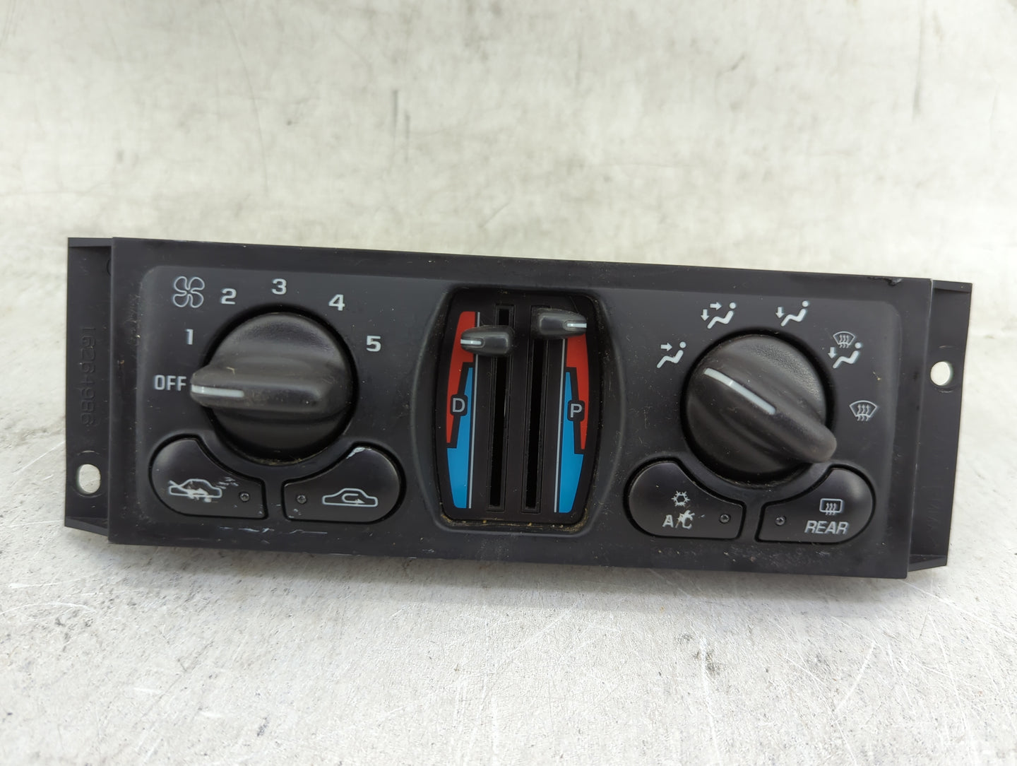 2000-2003 Chevrolet Impala Climate Control Module Temperature AC/Heater Replacement Fits Fits 2000 2001 2002 2003 OEM Used A