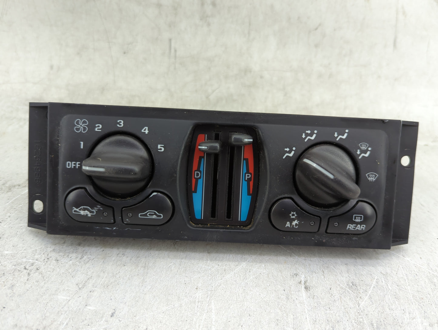 2000-2003 Chevrolet Impala Climate Control Module Temperature AC/Heater Replacement Fits Fits 2000 2001 2002 2003 OEM Used A