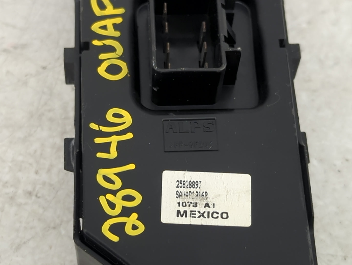 2006-2016 Chevrolet Impala Master Power Window Switch Replacement Driver Side Left Fits OEM Used Auto Parts - Oemusedautopar