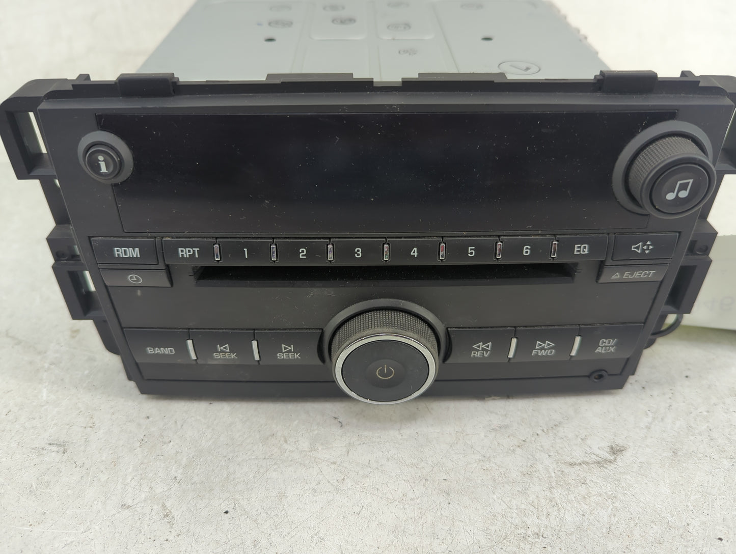 2009-2016 Chevrolet Impala Radio AM FM Cd Player Receiver Replacement Fits Fits 2009 2010 2011 2012 2013 2014 2015 2016 OEM 