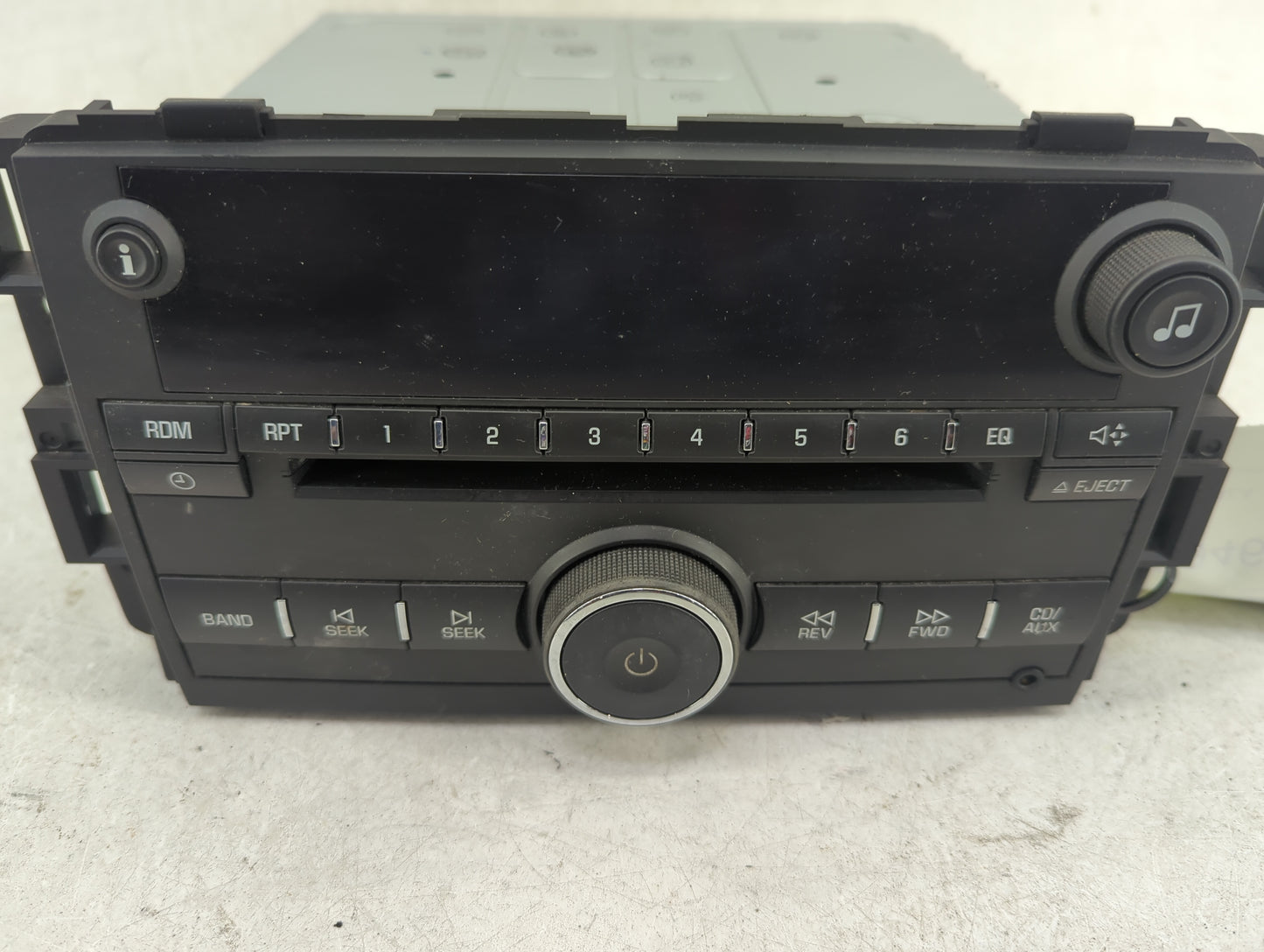 2009-2016 Chevrolet Impala Radio AM FM Cd Player Receiver Replacement Fits Fits 2009 2010 2011 2012 2013 2014 2015 2016 OEM 