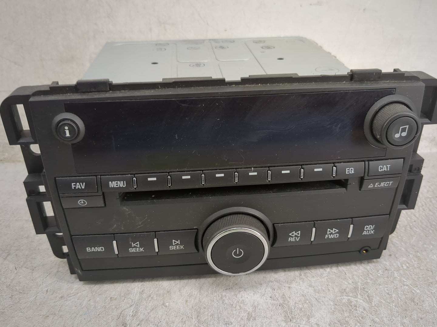2013-2016 Chevrolet Impala Radio AM FM Cd Player Receiver Replacement Fits Fits 2013 2014 2015 2016 OEM Used Auto Parts - Oe