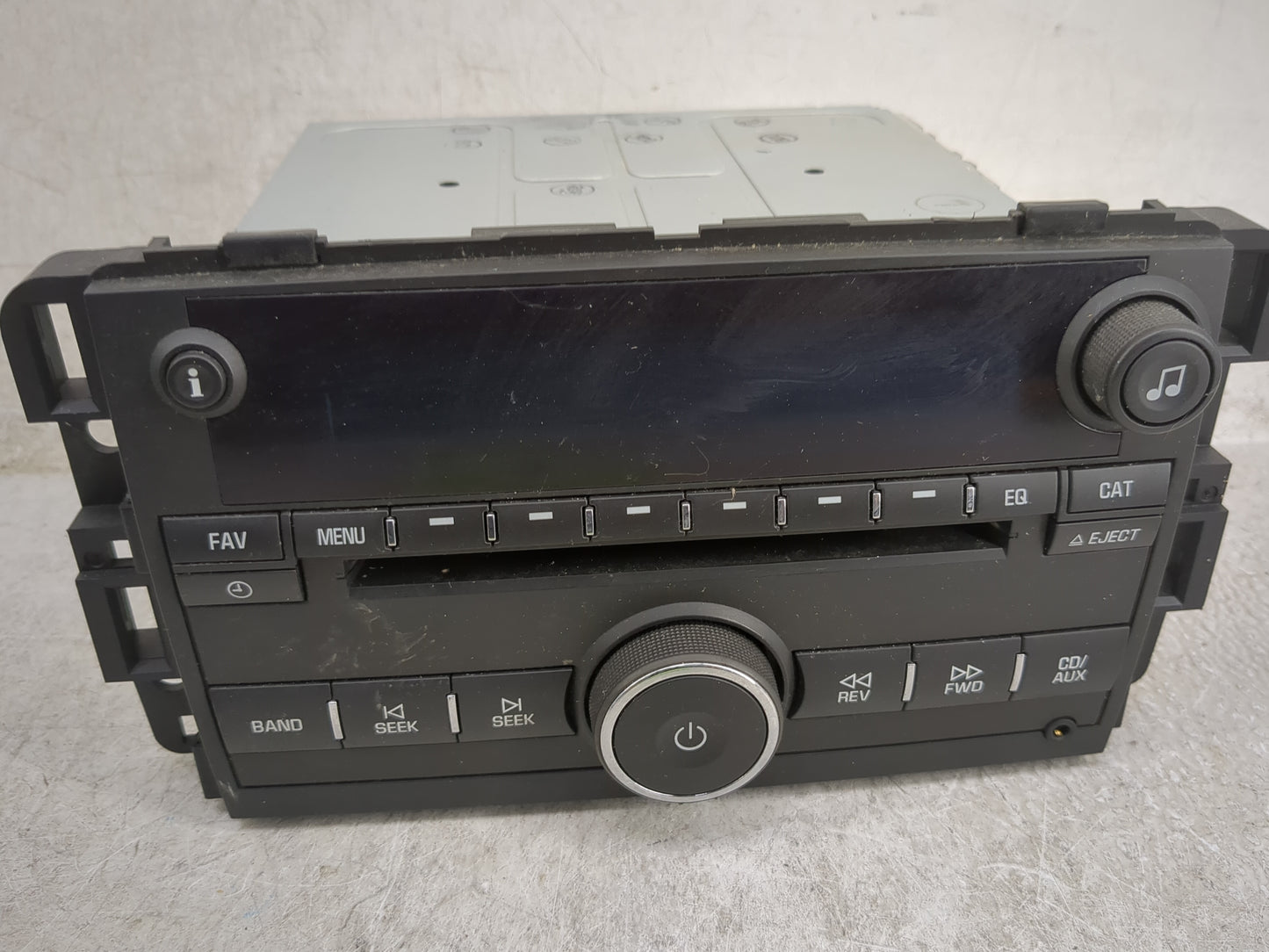 2013-2016 Chevrolet Impala Radio AM FM Cd Player Receiver Replacement Fits Fits 2013 2014 2015 2016 OEM Used Auto Parts - Oe