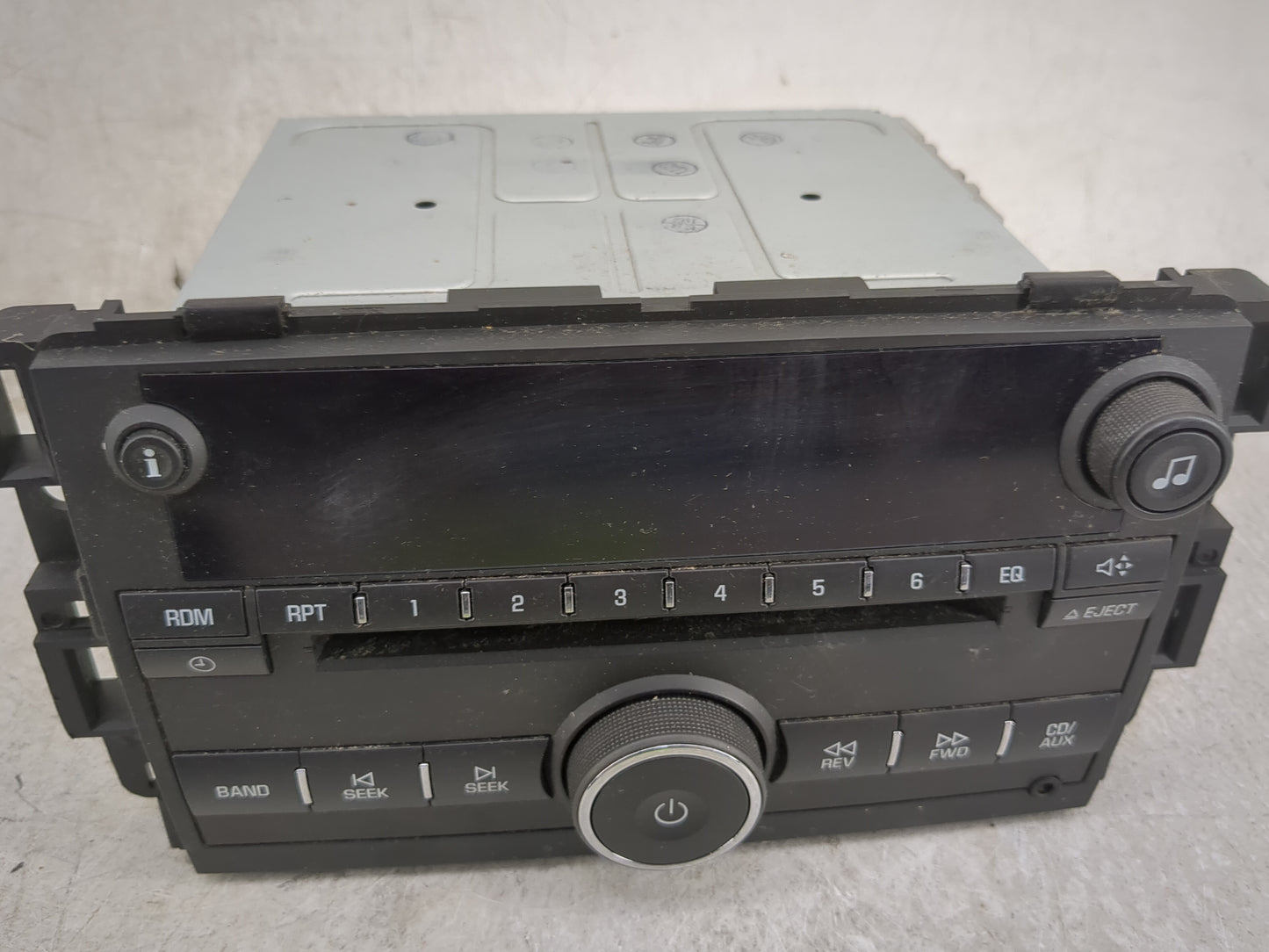 2009-2016 Chevrolet Impala Radio AM FM Cd Player Receiver Replacement Fits Fits 2009 2010 2011 2012 2013 2014 2015 2016 OEM 