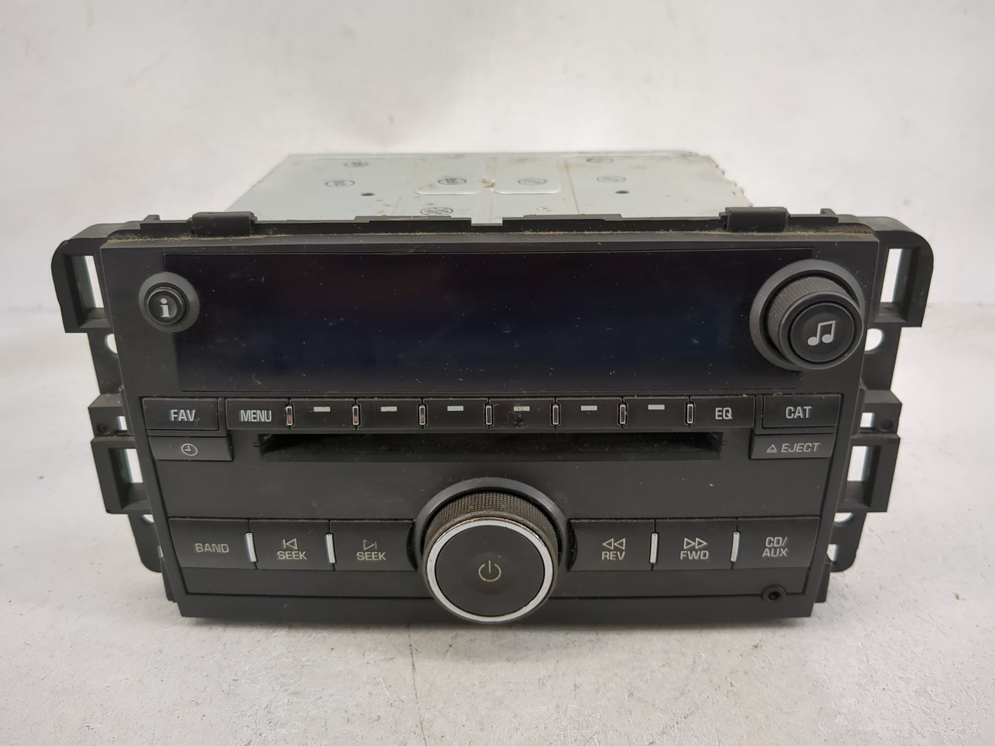 2011-2012 Chevrolet Impala Radio AM FM Cd Player Receiver Replacement Fits Fits 2011 2012 OEM Used Auto Parts - Oemusedautop
