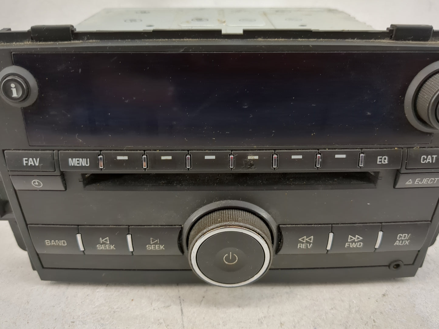 2011-2012 Chevrolet Impala Radio AM FM Cd Player Receiver Replacement Fits Fits 2011 2012 OEM Used Auto Parts - Oemusedautop