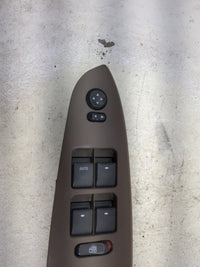 2006-2008 Chevrolet Impala Master Power Window Switch Replacement Driver Side Left Fits Fits 2006 2007 2008 OEM Used Auto Pa