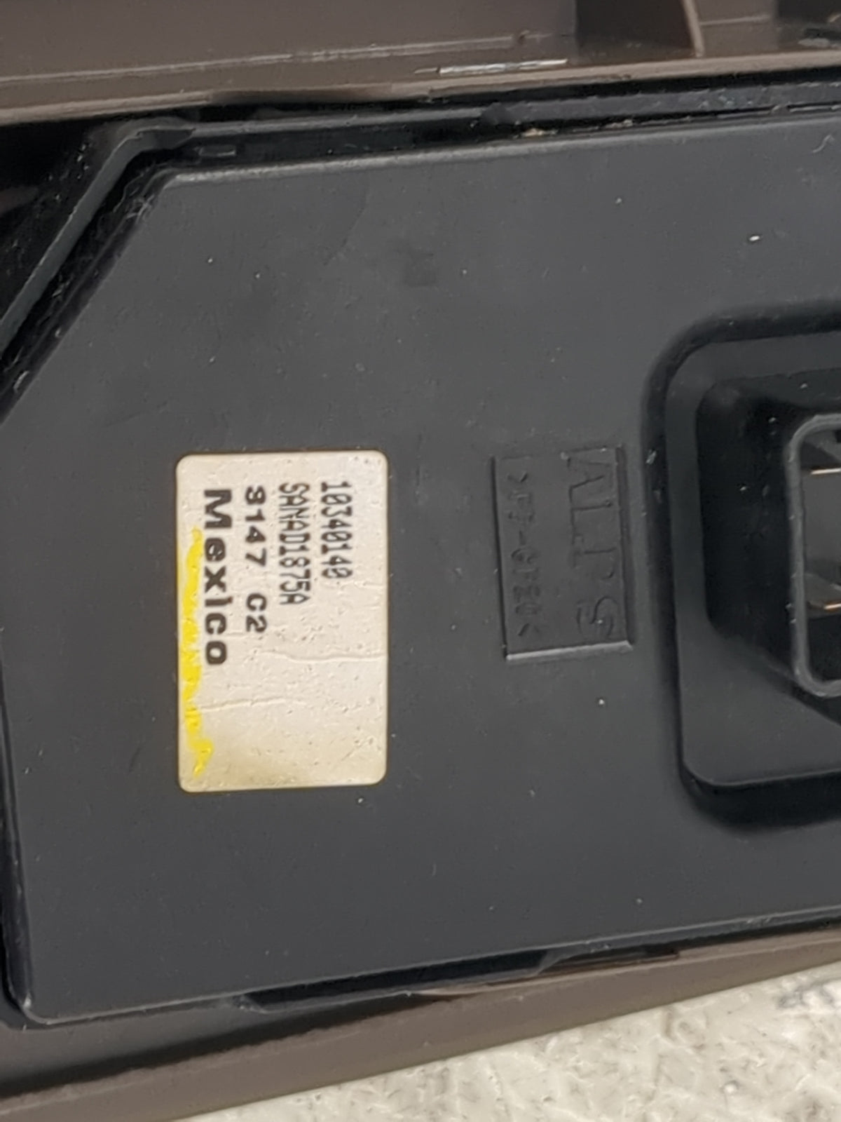 2006-2008 Chevrolet Impala Master Power Window Switch Replacement Driver Side Left Fits Fits 2006 2007 2008 OEM Used Auto Pa