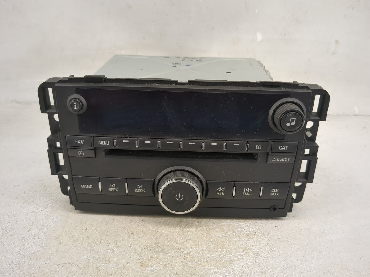 2007-2008 Chevrolet Impala Radio AM FM Cd Player Receiver Replacement Fits 2007 2008 OEM Used Auto Parts - Oemusedautoparts1