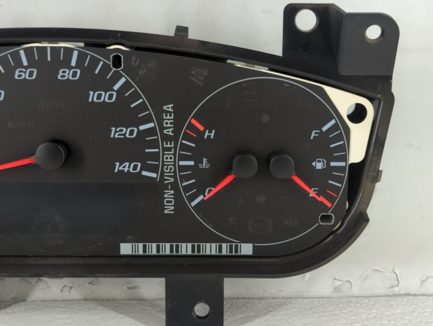 2006 Chevrolet Impala Instrument Cluster Speedometer Gauges P/N:28033413 15806463 Fits OEM Used Auto Parts - Oemusedautopart