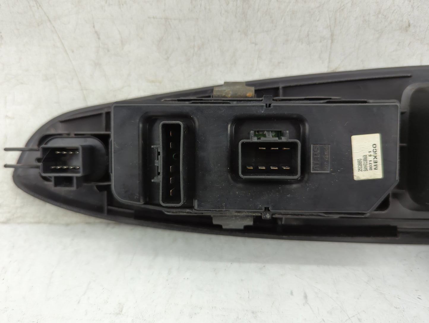 2000-2016 Chevrolet Impala Master Power Window Switch Replacement Driver Side Left Fits OEM Used Auto Parts - Oemusedautopar
