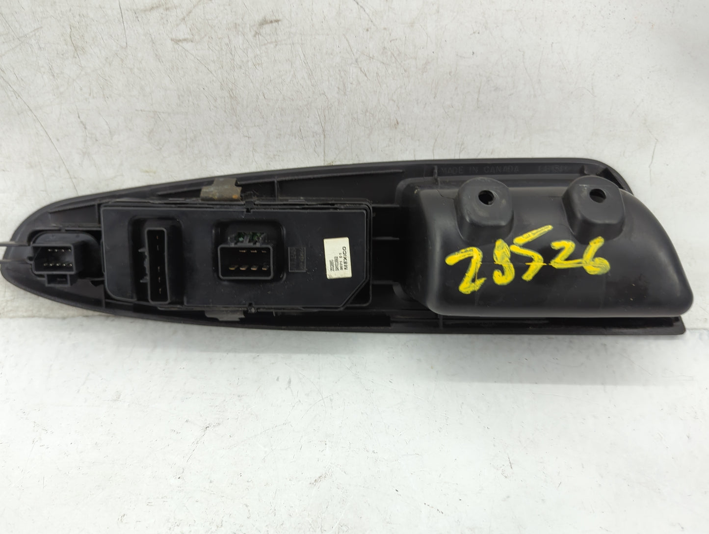2000-2016 Chevrolet Impala Master Power Window Switch Replacement Driver Side Left Fits OEM Used Auto Parts - Oemusedautopar