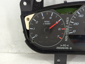 compare product 2007 Chevrolet Impala Instrument Cluster Speedometer Gauges Fits OEM Used Auto Parts
