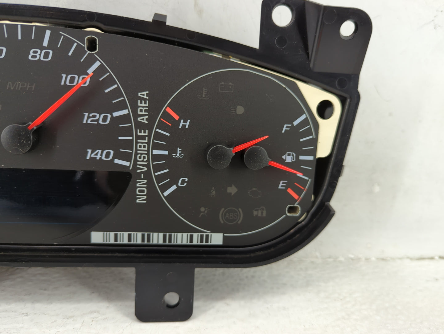 2007 Chevrolet Impala Instrument Cluster Speedometer Gauges Fits OEM Used Auto Parts - Oemusedautoparts1.com