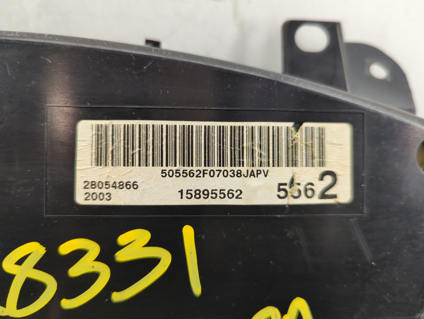 2007 Chevrolet Impala Instrument Cluster Speedometer Gauges Fits OEM Used Auto Parts - Oemusedautoparts1.com