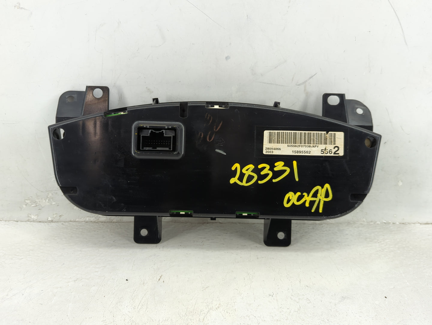 2007 Chevrolet Impala Instrument Cluster Speedometer Gauges Fits OEM Used Auto Parts - Oemusedautoparts1.com