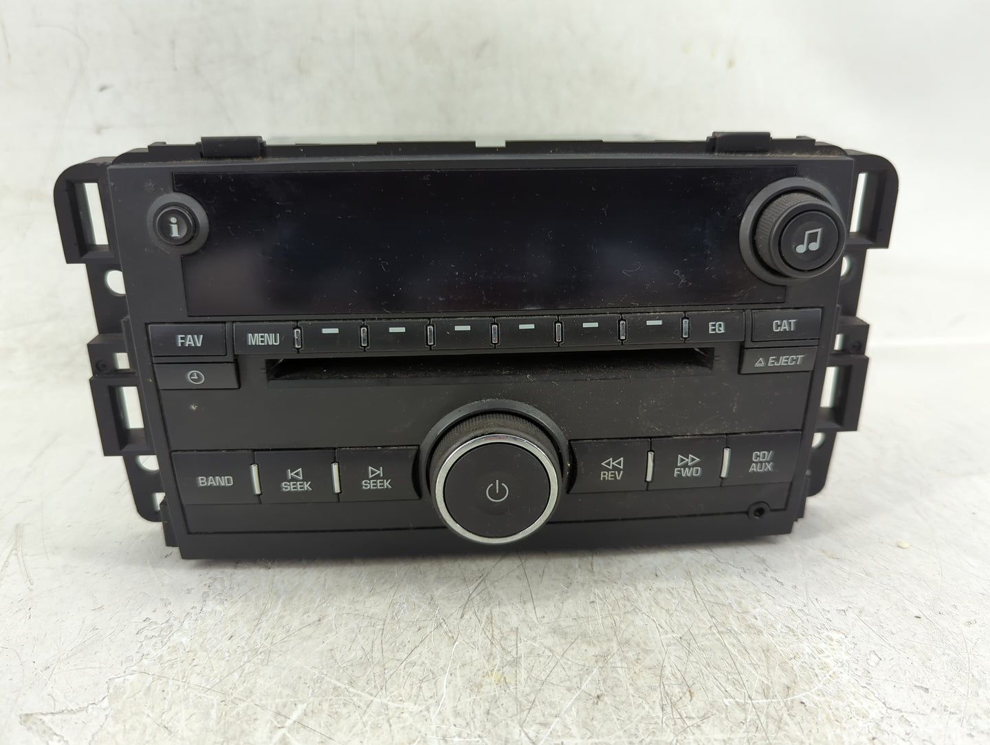 2011-2012 Chevrolet Impala Radio AM FM Cd Player Receiver Replacement Fits Fits 2011 2012 OEM Used Auto Parts - Oemusedautop